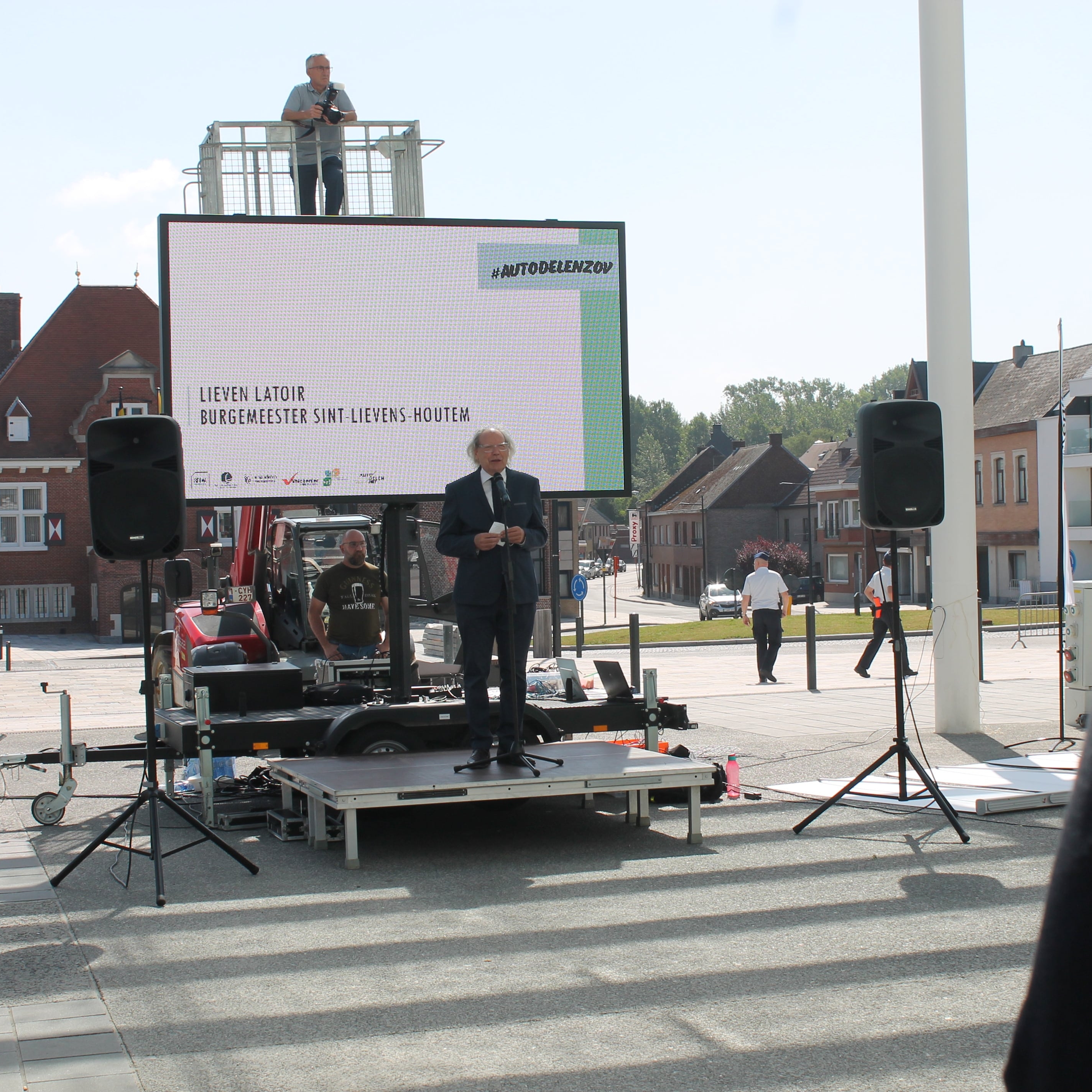 Elektrisch autodelen in Zuid-Oost-Vlaanderen - toespraak Lieven Latoir | burgemeester Sint-Lievens-Houtem